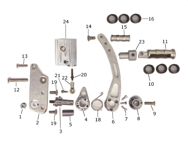 RIGHT FOOTREST ASSEMBLY